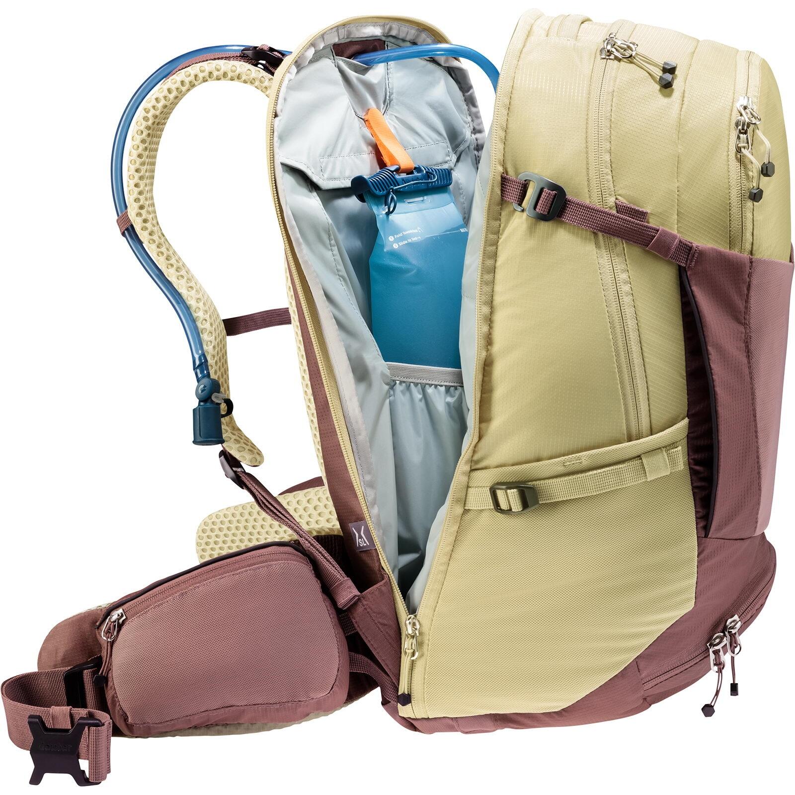 Sac à dos VTT femme Deuter Trans Alpine Pro 26 SL 26L Ashrose Desert 5/7