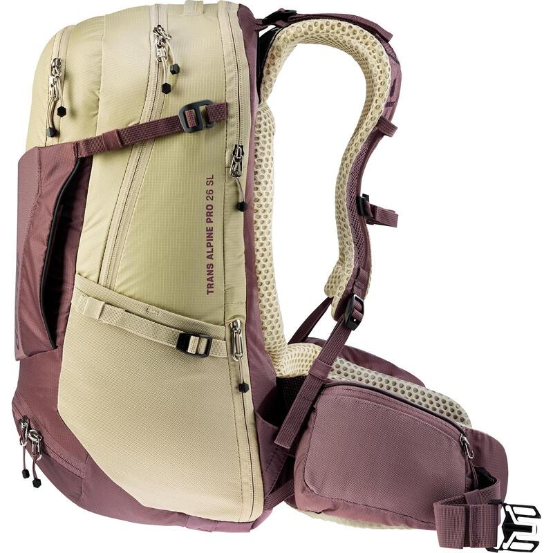 Plecak na rower damski Deuter Trans Alpine Pro 26 SL - ashrose/desert