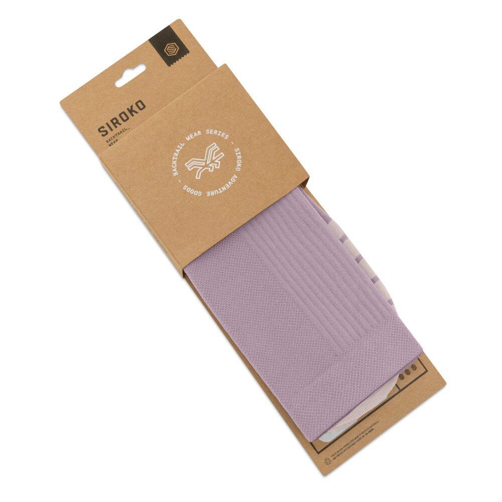 Herren und Damen Radsport Gravel-Socken GS1 Violet Violett 3/7