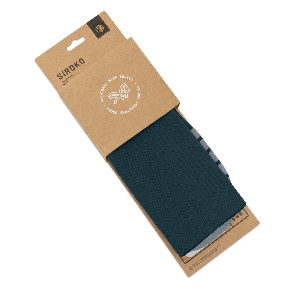 Herren und Damen Radsport Gravel-Socken GS1 Dark Blue Blau 3/7