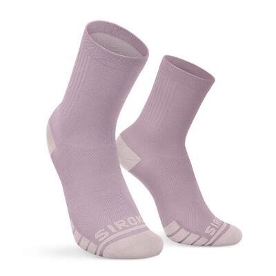Heren en dames wielrennen gravel sokken gs1 violet violet