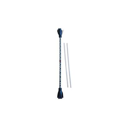 Flowerstick mit Gummifransen gelb inklusive Handstäben