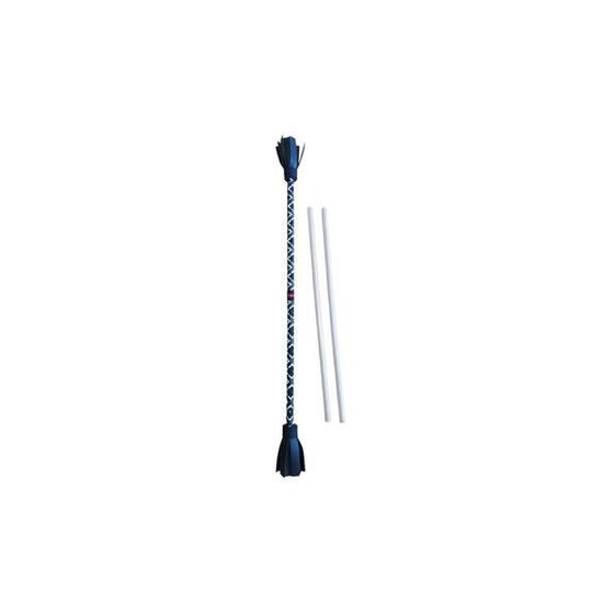 Flowerstick mit Gummifransen schwarz inklusive Handstäben
