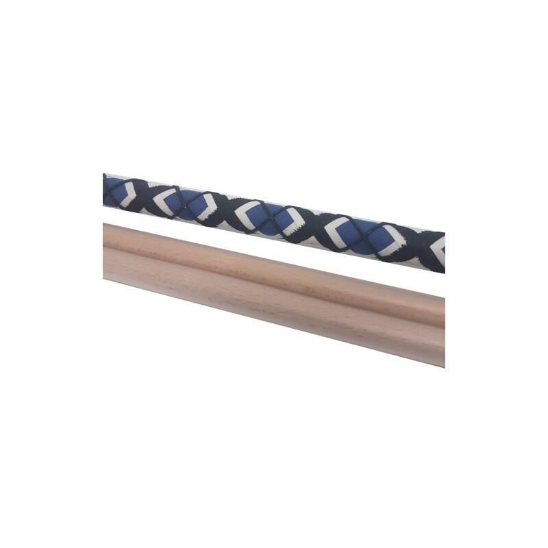 Blauw dubbel spiraal bloemstokje + Eetstokjes 4/4