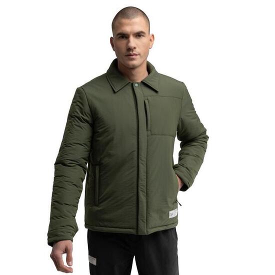 Maglia overshirt isolante da ciclismo gravel da uomo Timber Verde