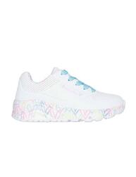 Chaussures pour enfant Skechers Uno lite lovely Blanc