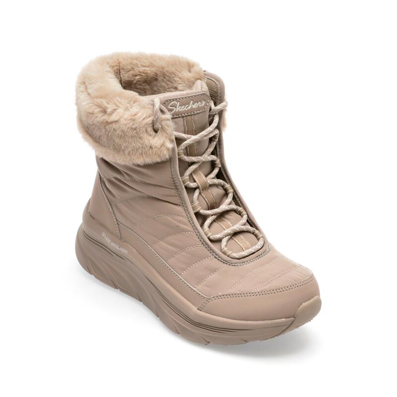 SKECHERS Botines Planos Mujer Skechers  Marrón