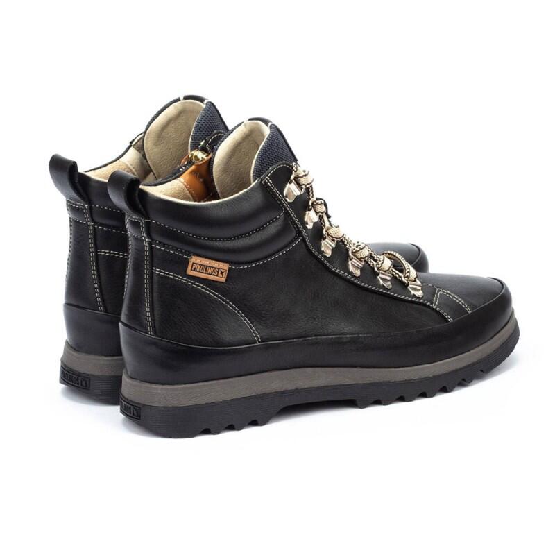 Botines Planos Pikolinos Mujer W3w-8564 Negro 3/5