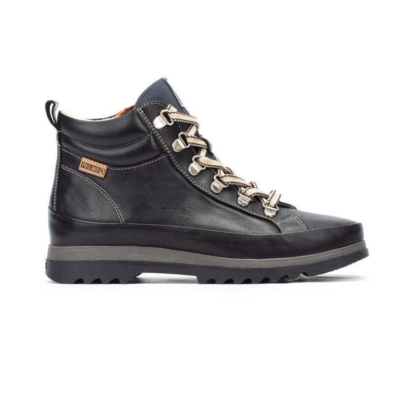 Botines Planos Pikolinos Mujer W3w-8564 Negro 5/5