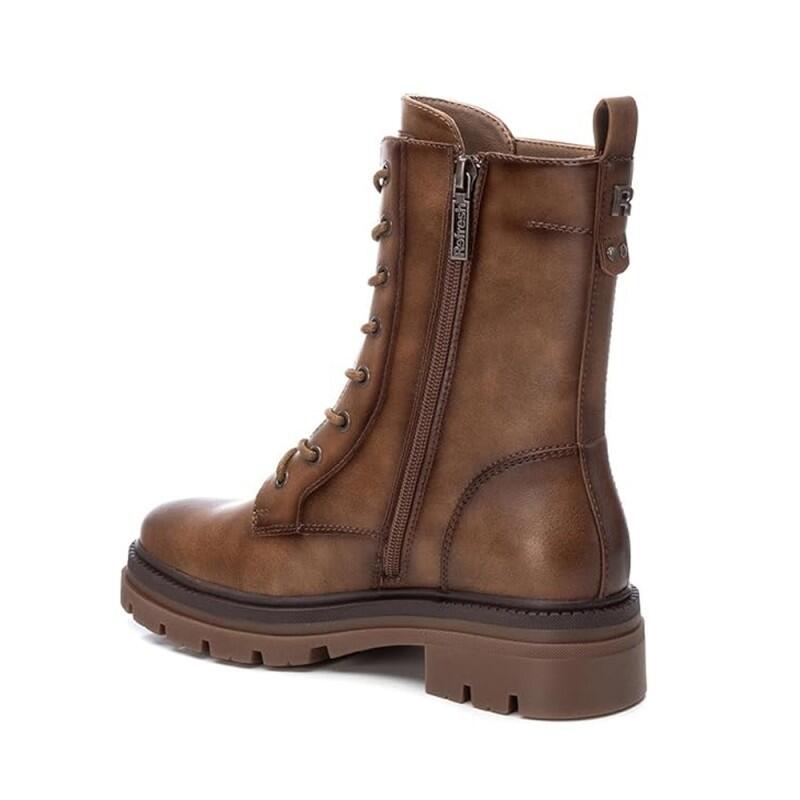 Botines Planos Refresh Mujer  Marrón 3/5