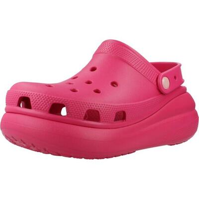 Zuecos Mujer Crocs Classic Crush Clog Nude