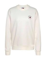 Sweatshirts polaires pour femme Tommy Hilfiger Essential Blanc.