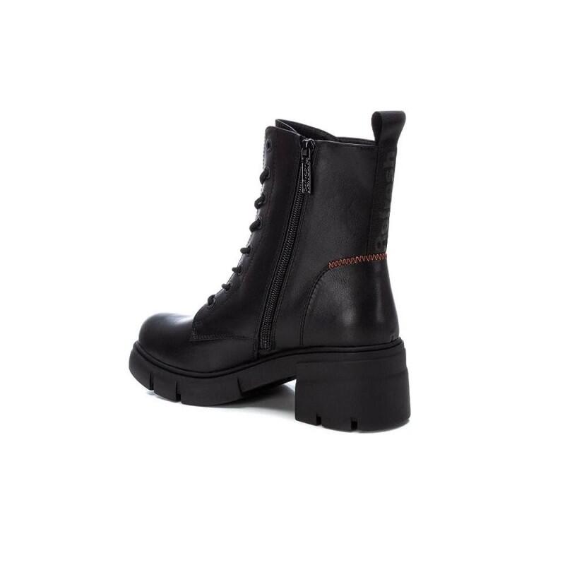 Botines Planos Refresh Mujer  Negro 4/4