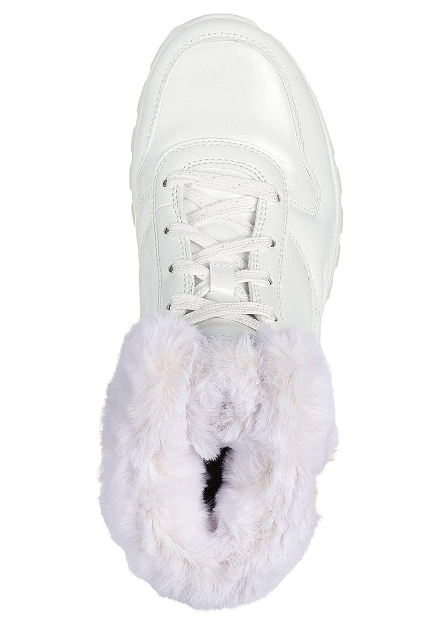 Skechers Damen UNO RUGGED FIESTY WINTER  Sneaker Winterstiefel 168126 WHT 3/5