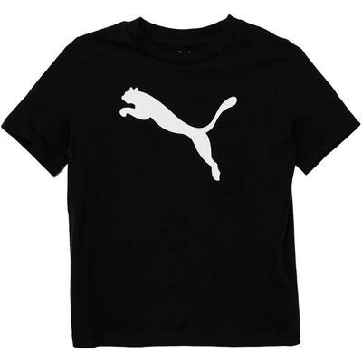 T-shirt puma ess cat logo tee b, zwart, kinderen