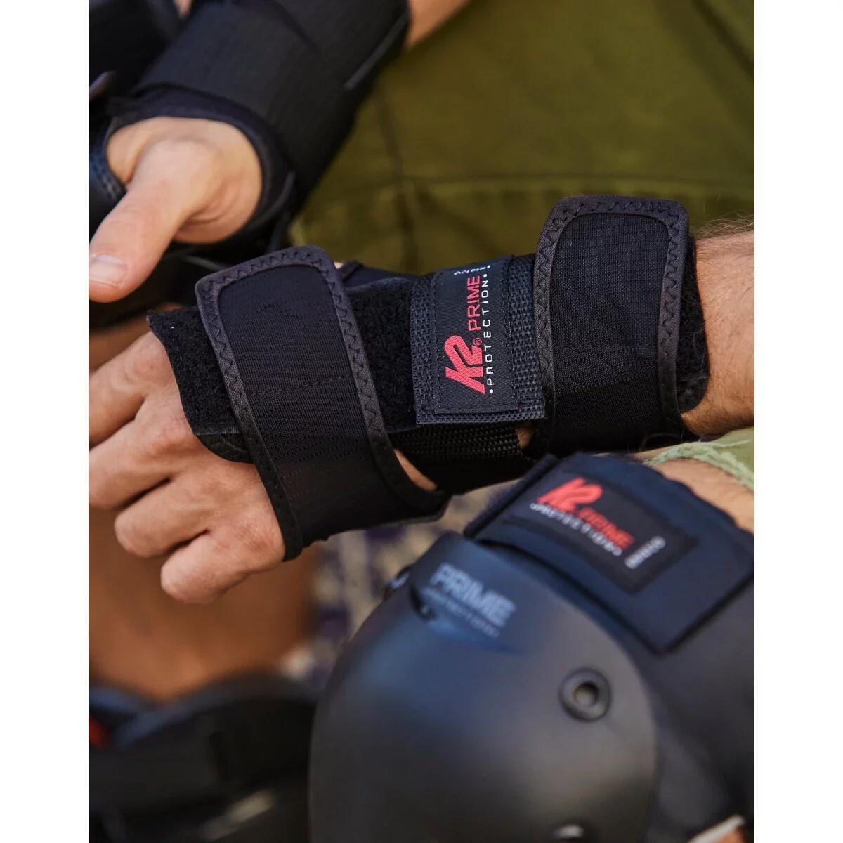 K2 Prime Protezione Set - XL - Nero/Rosso 6/7