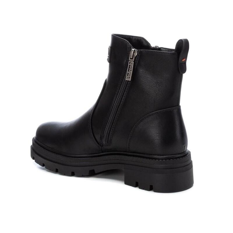 Botines Planos Refresh Mujer  Negro 4/4