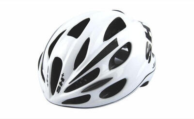 Fietshelm sh+ shake jump wit/zwart