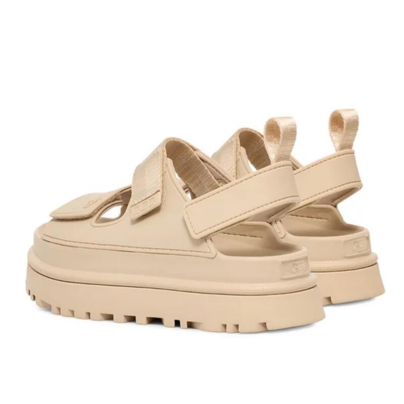 Sandales Plates Femme Ugg  Beige 4/6