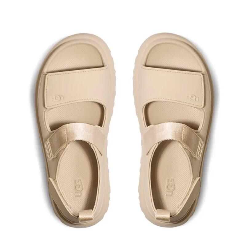 Sandales Plates Femme Ugg  Beige 3/6