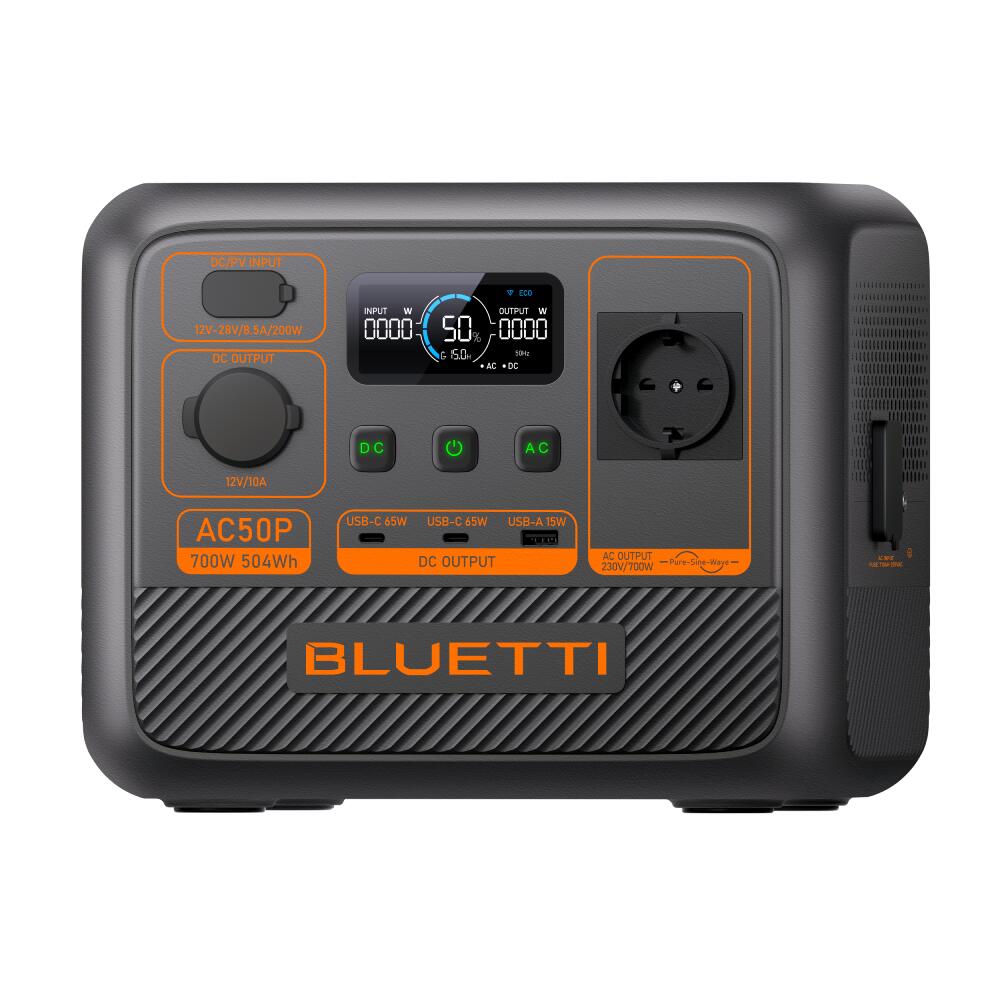 Station électrique BLUETTI Premium 50 (AC50P), Batterie 504 Wh, 1xAC 700 W 2/8