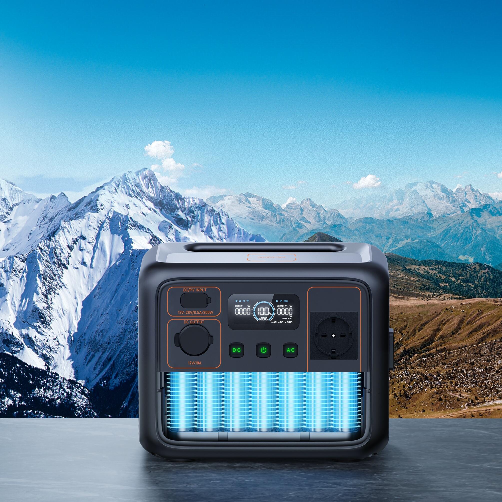 Station électrique BLUETTI Premium 50 (AC50P), Batterie 504 Wh, 1xAC 700 W 3/8