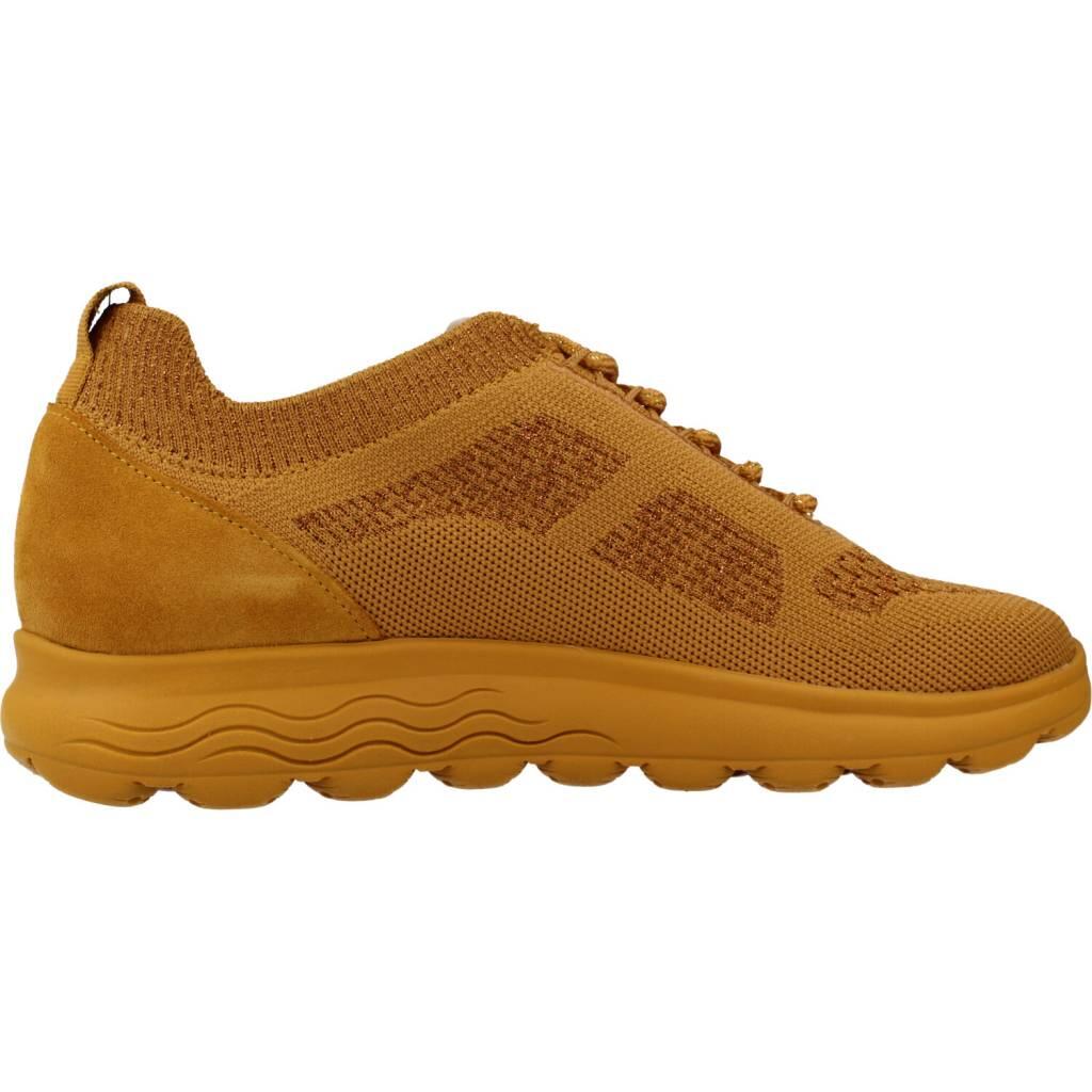 Baskets Geox Modèle D Spherica Couleur Jaune 4/5