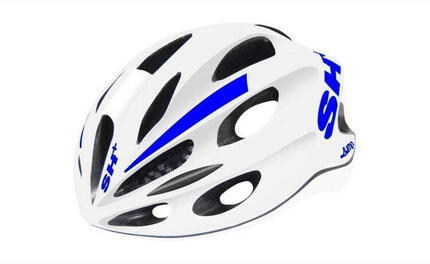 Kask rowerowy SH+ SHAKE JUMP biały/niebieski XS-S