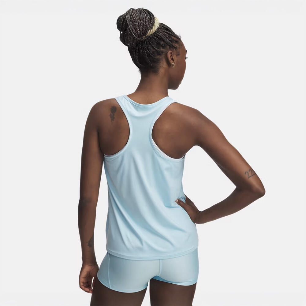 Débardeur Under Armour pour femme UA Tech™ Knockout Bleu ciel 2/3