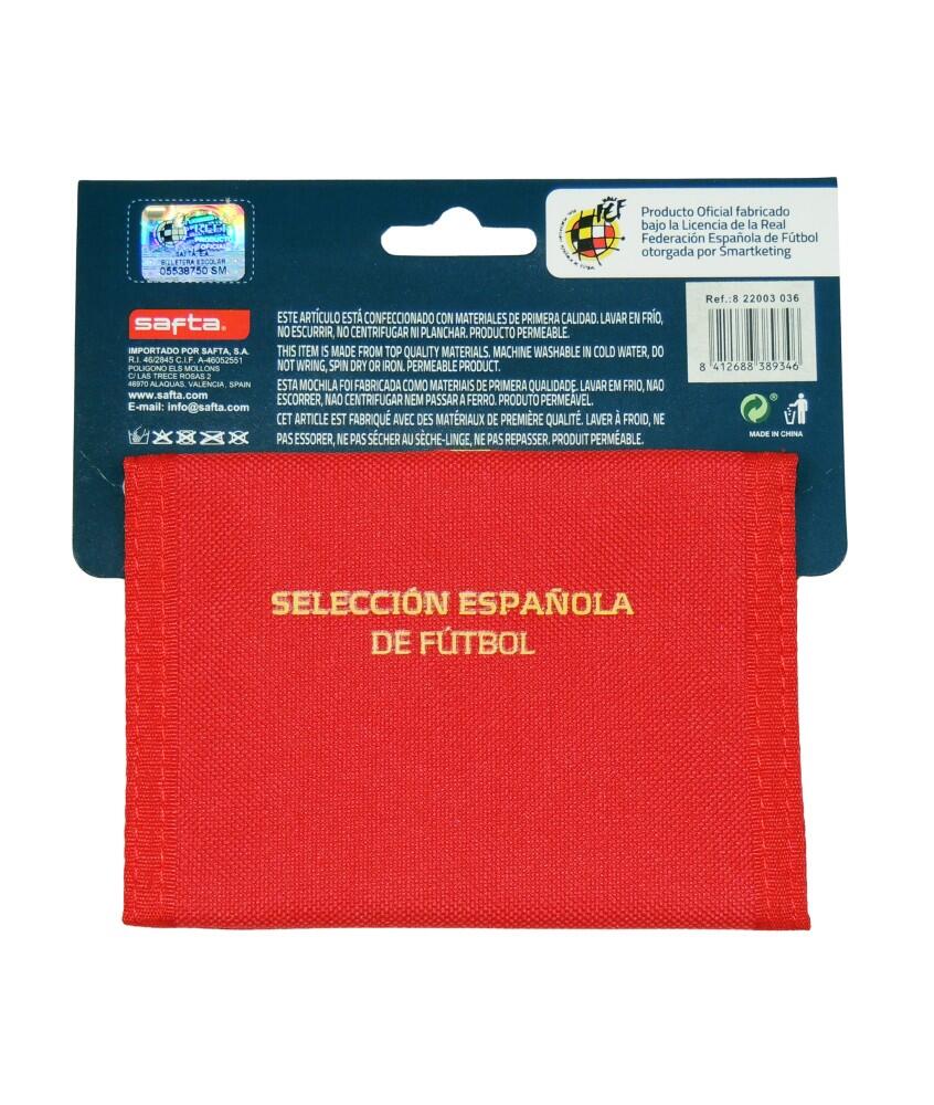 Carteira Oficial da Seleção Espanhola Vermelha 3/5