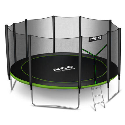 Trampolina ogrodowa z siatką zewnętrzną Neo-Sport 465 cm 15ft