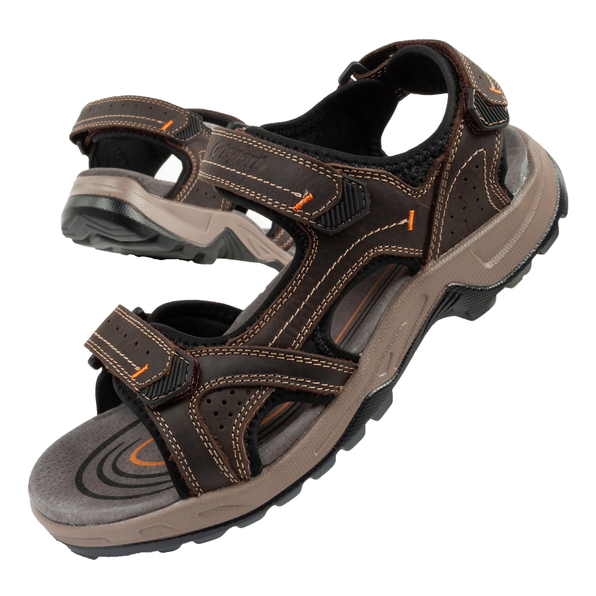 Grisport - Chaussures De Sport Pour Homme Sandales Grisport [gr-25-01-9026m] - Sandales - Marron - Decathlon