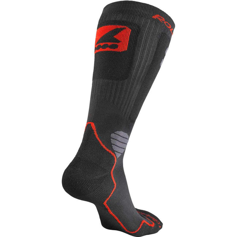 ROLLERBLADE Chaussettes HIGH PERFORMANCE Noir rouge