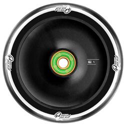 Roue pour trottinette - Urbanartt - 120 X 24 mm - Noir/Blanc - vendu par paire