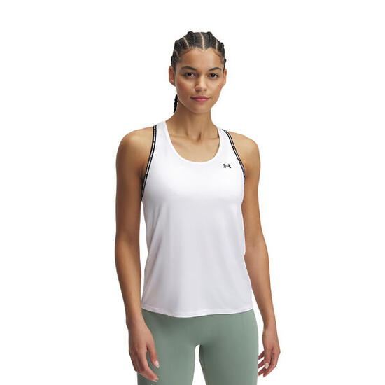 Débardeur Under Armour Tech Knockout Blanc Femme