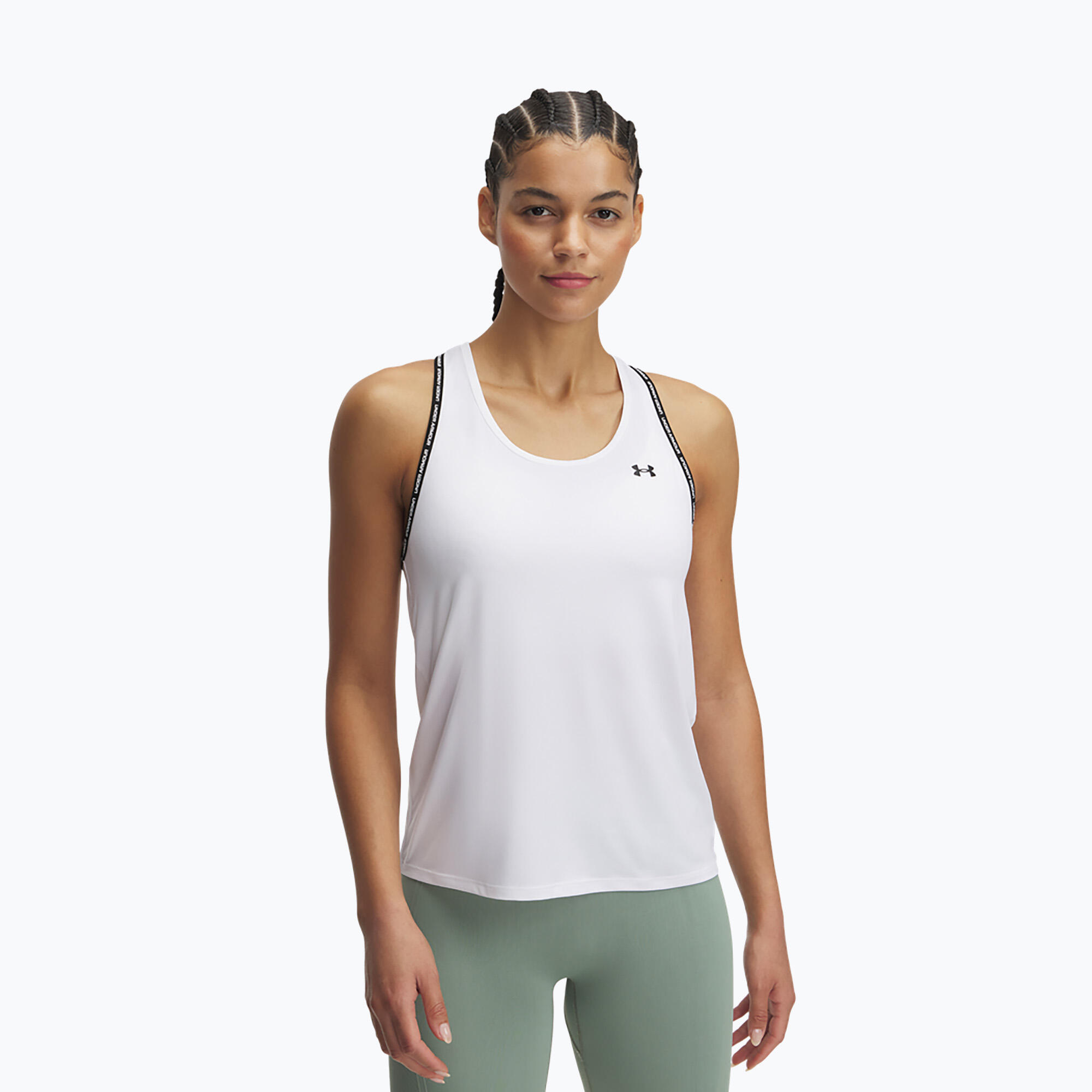 Under Armour Tech Knockout Tank Blanco Mujer 3/3