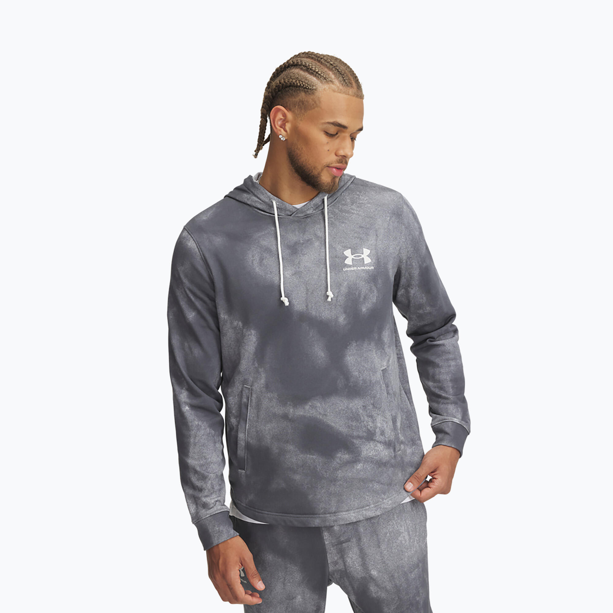 Bluza męska Under Armour Rival Terry Printed 4/4