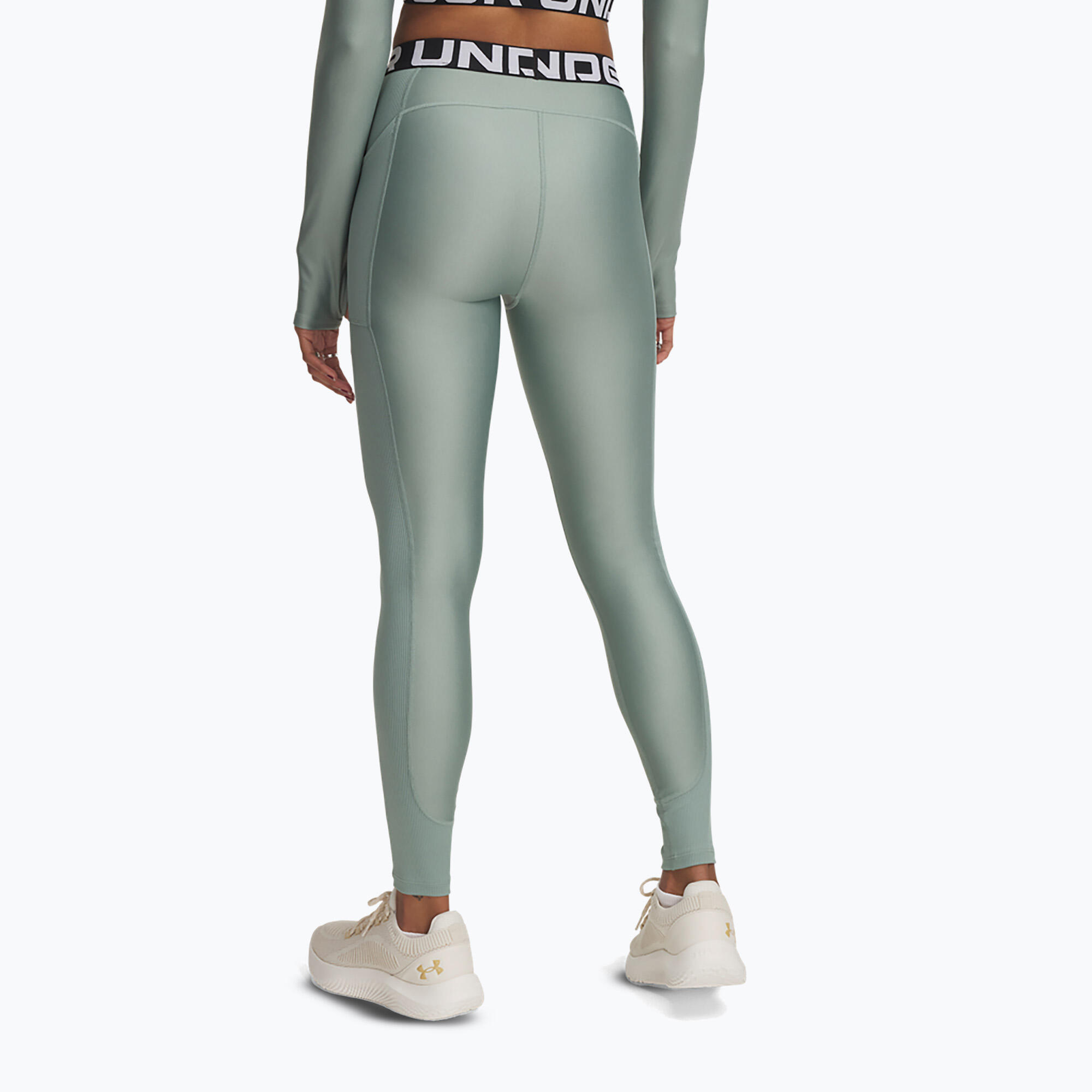 Legginsy damskie Under Armour HeatGear Rib 2/4
