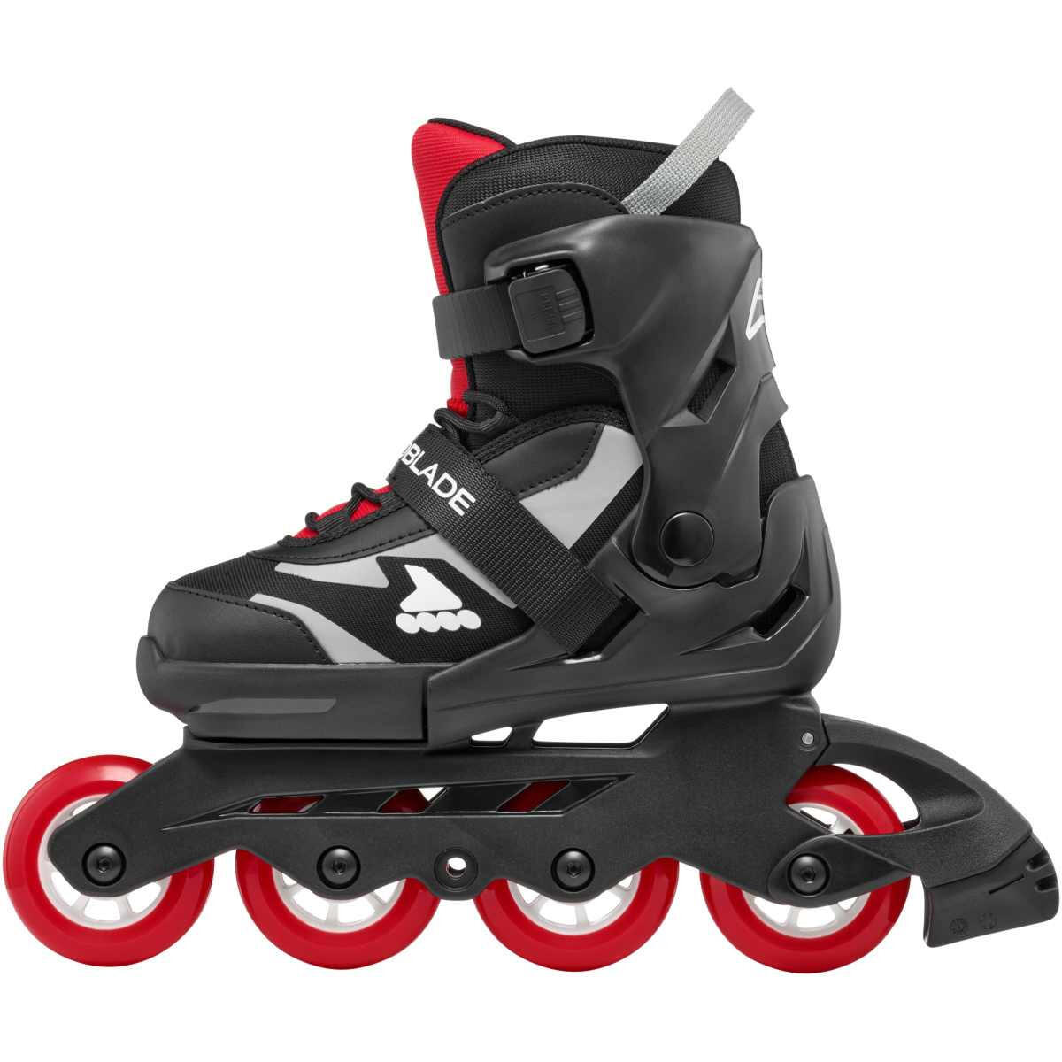 Rolki Rollerblade Microblade Black Red Fitness Rekreacja Dla dzieci 4/7