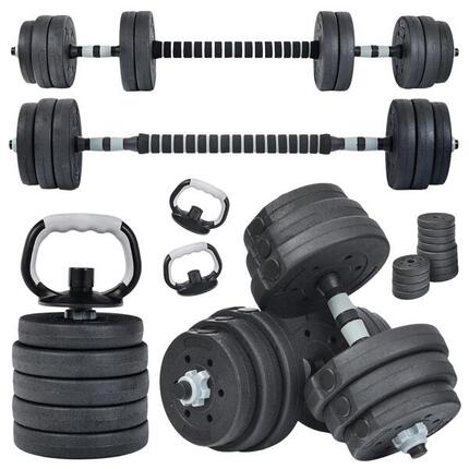 Zestaw hantli kompozytowych Majestic Sport PESAS 2x10 kg