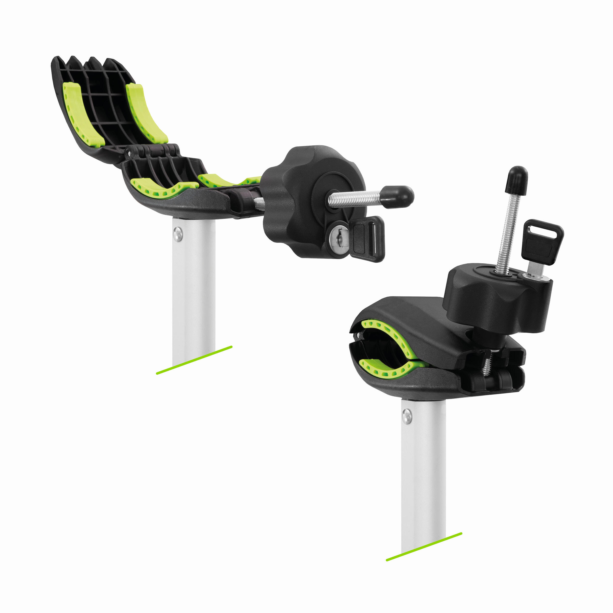 Porte-vélos GO BIKER Pro Z4 sur attelage pour 4 vélos - 15 kg/rail - pliable 6/7