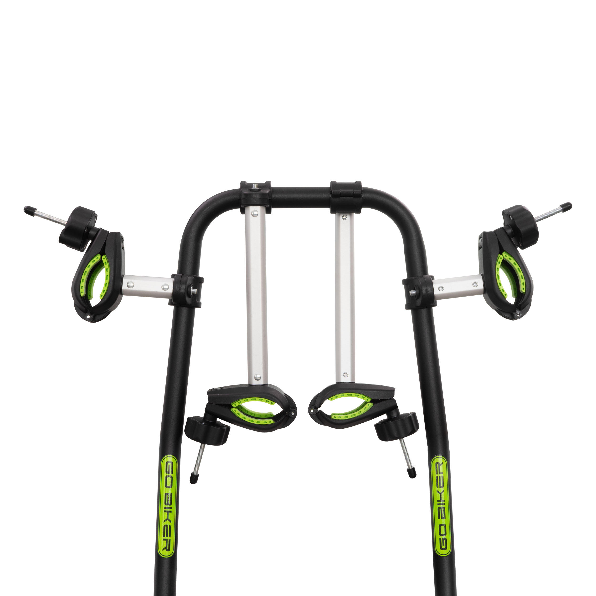 Porte-vélos GO BIKER Pro Z4 sur attelage pour 4 vélos - 15 kg/rail - pliable 5/7