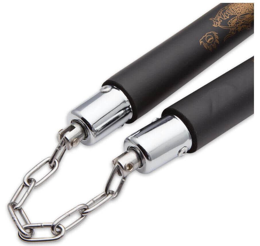 Nunchaku treningowe na łańcuszkach DBX BUSHIDO 5/7