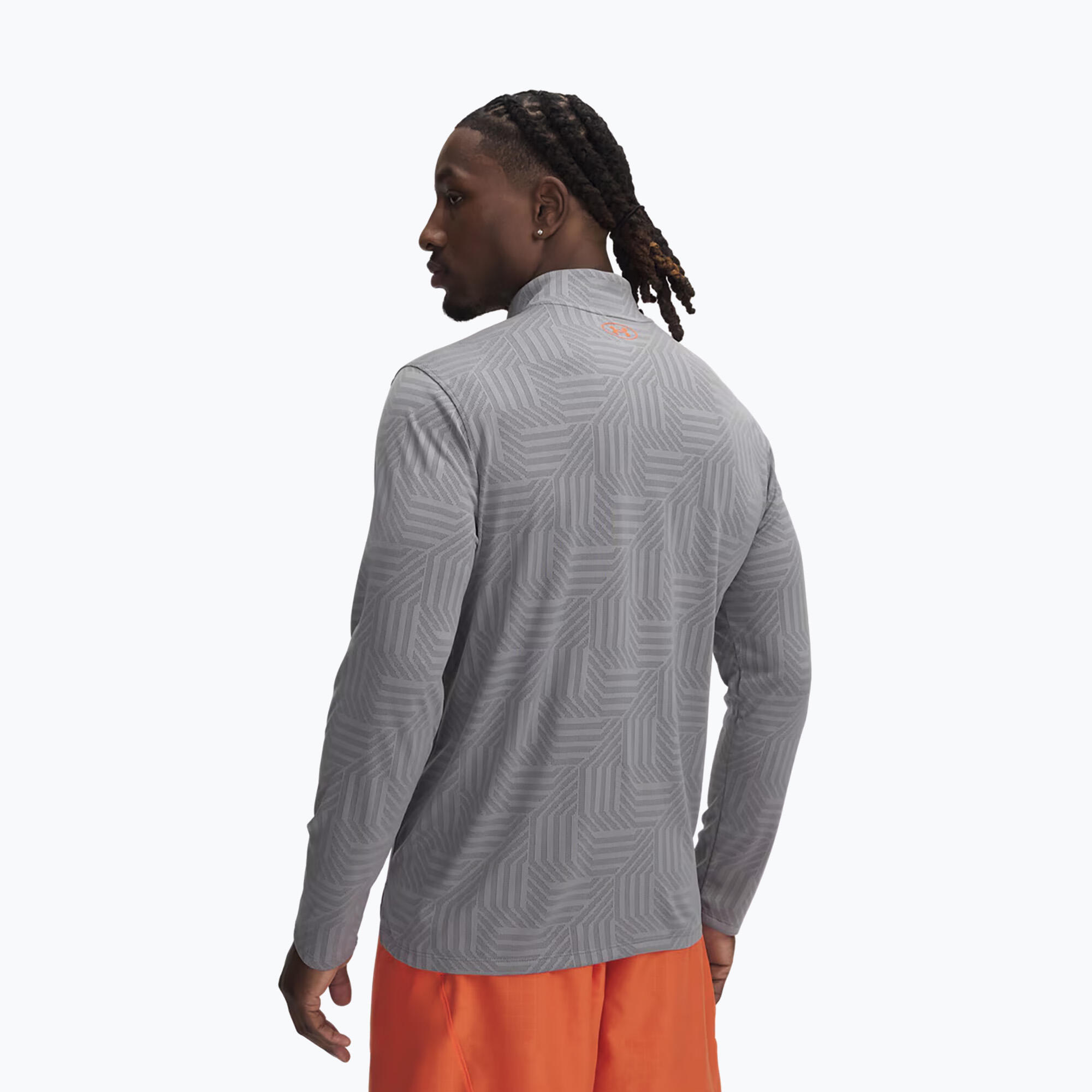Longsleeve treningowe męskie Under Armour Tech Vent Geotessa 1/2 Zip 2/4