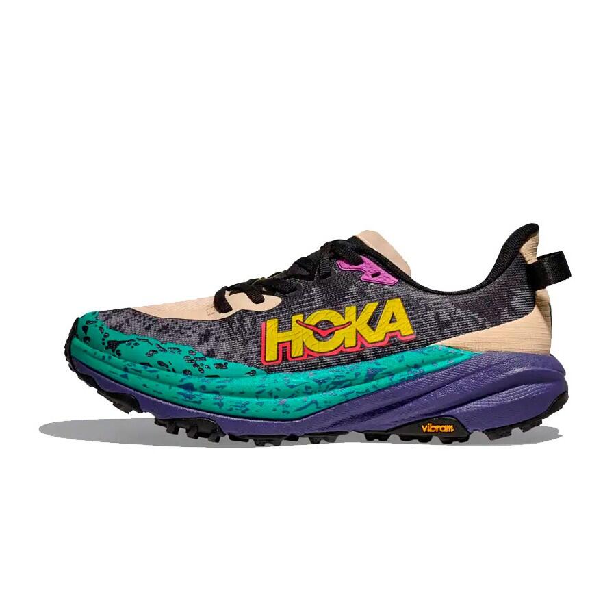 Hoka - Chaussure De Trail Pour Hommes Hoka Speedgoat Multicolore - Chaussures D'Athlétisme - Gris|multicolore - Decathlon