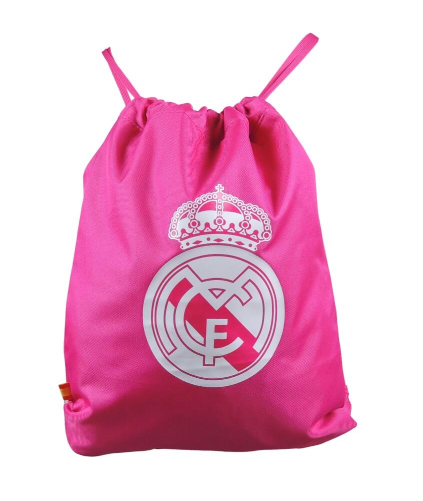 Mochila oficial do Real Madrid rosa Gymsack 2/4