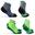 Chaussettes de Sport Antibactériennes - Sans Coutures- 4 paires - 43-46 -Cheetah