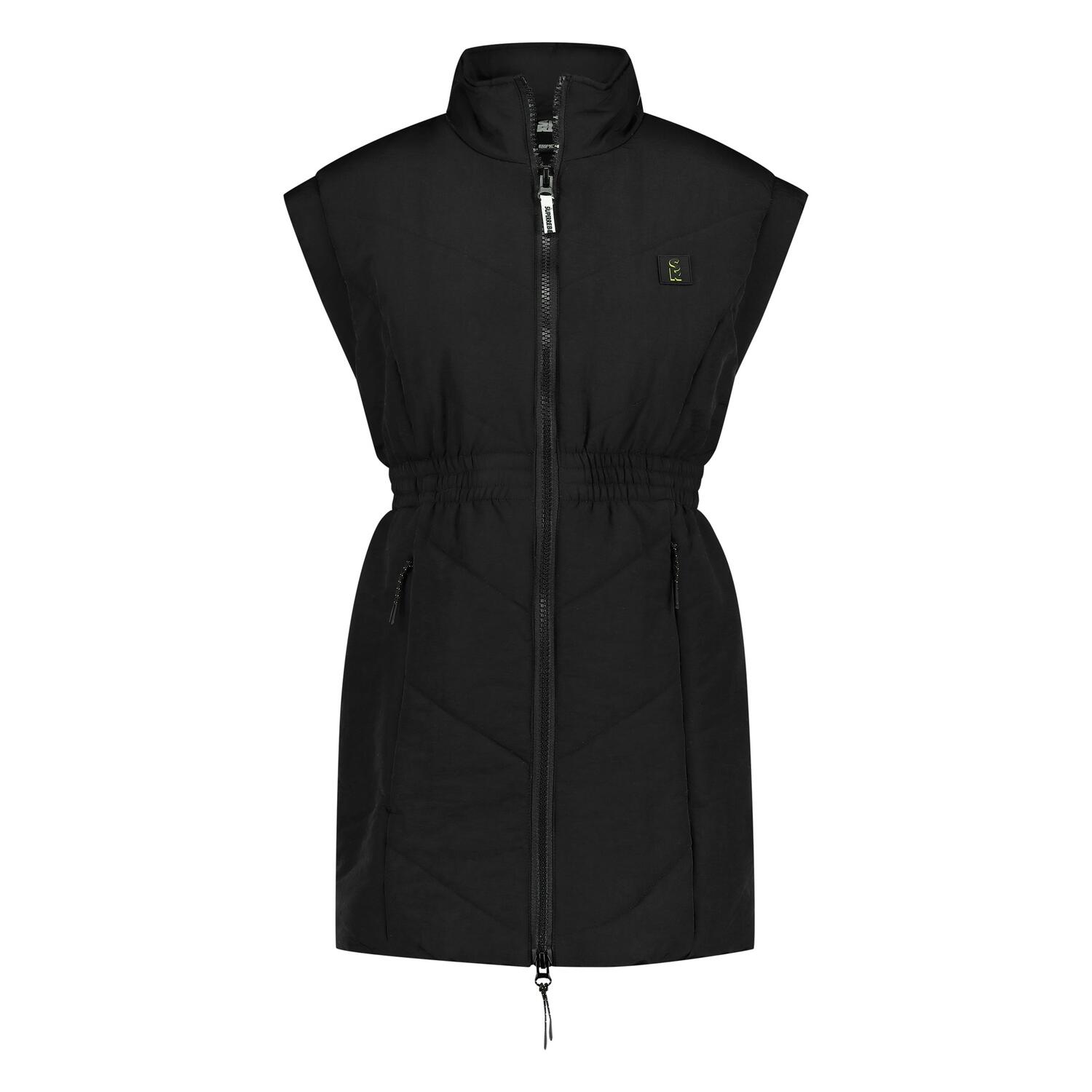 Superrebel Gear - Gilet Long Femme – Coupe-vent Léger & Ultra Confort – Noir – Meryl_ - Veste - Noir - 36 Xs - Decathlon
