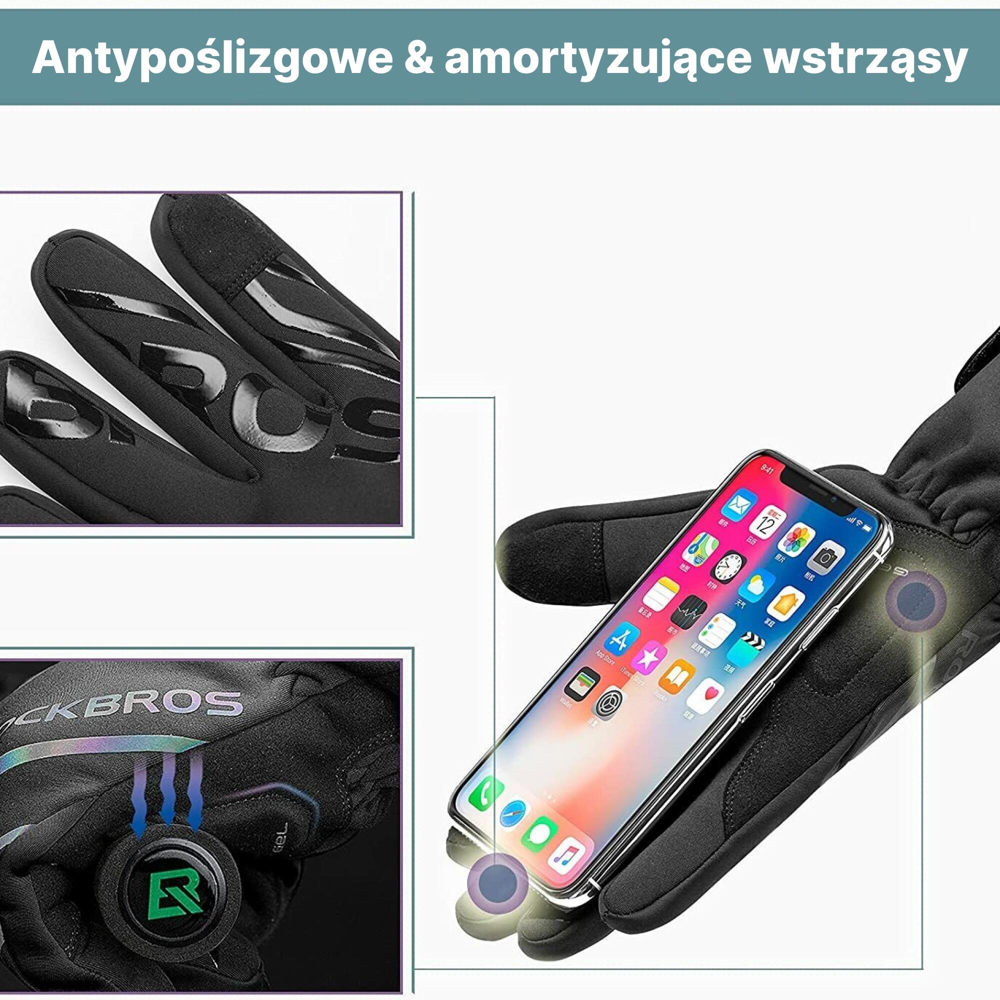 Rękawiczki rowerowe Rockbros 1614024000 5/6