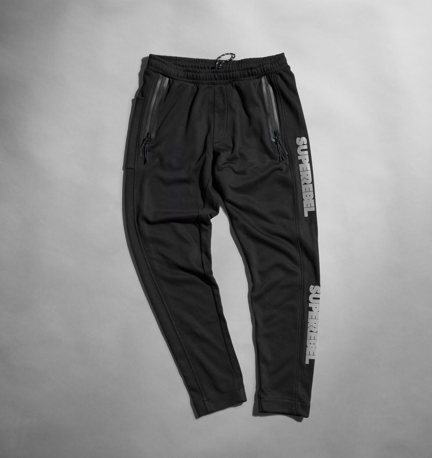 JEFF_ – Pantaloni jogging uomo – Neri – Morbidi – Confortevoli – Fit rilassato 5/7